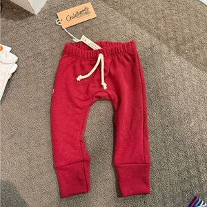 Childhoods Clothing Red Jogger Pants